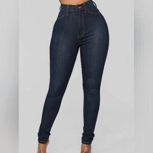Fashion Nova Women Classic High Waist Skinny Jeans